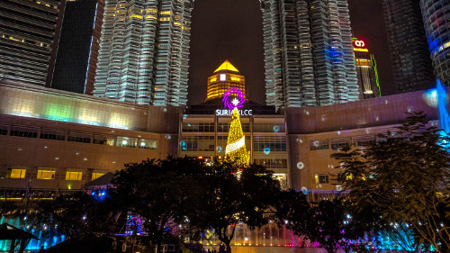 Kuala Lumpur New Year's Eve Fountain Show