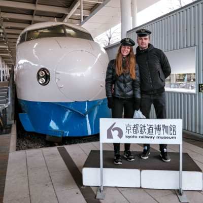 Railway Museum in Kyoto, Japan