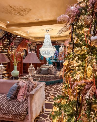 Christmas Photo Spot at Hotel Estherea in Amsterdam, the Netherlands