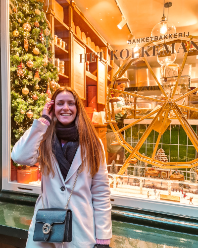 Christmas Photo Spot at Het Koekemannetje in Amsterdam, the Netherlands