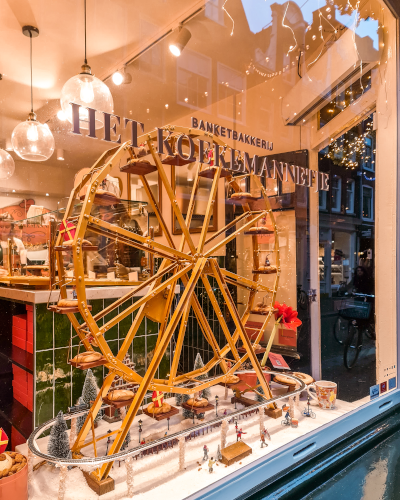 Christmas Photo Spot at Het Koekemannetje in Amsterdam, the Netherlands