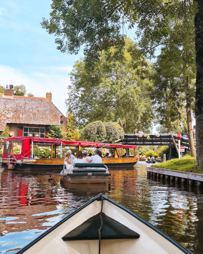 Boat Tour in Giethoorn, the Netherlands