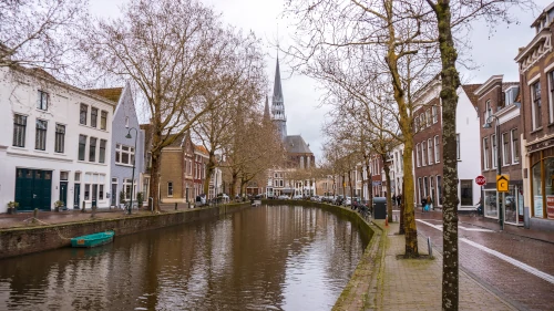 Gouwekerk in Gouda, the Netherlands