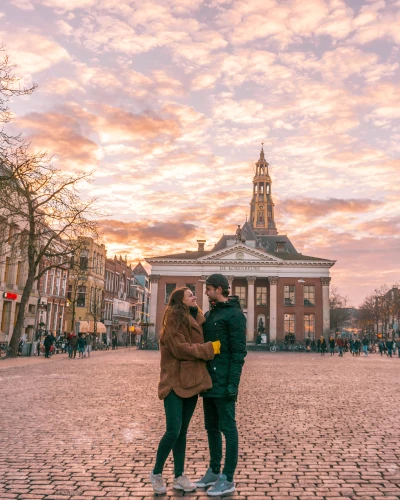 Instagrammable place Vismarkt in Groningen, the Netherlands