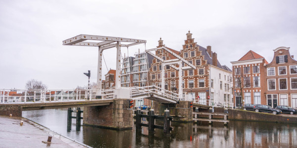 Gravestenenbrug in Haarlem, the Netherlands