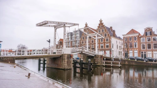 Gravestenenbrug in Haarlem, the Netherlands