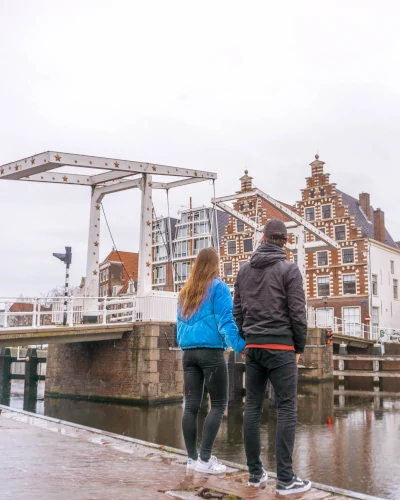 Gravenstenenbrug in Haarlem, the Netherlands