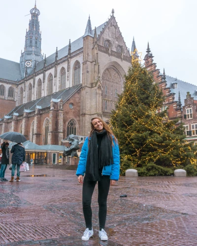 Grote of Sint-Bavokerk in Haarlem, the Netherlands