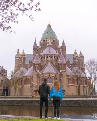 Kathedrale Basiliek Sint Bavo in Haarlem, the Netherlands