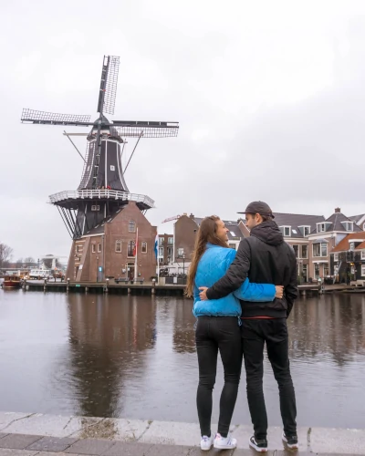 Molen De Adriaan in Haarlem, the Netherlands