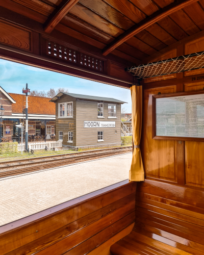 Museumstoomtram Station in Hoorn, the Netherlands