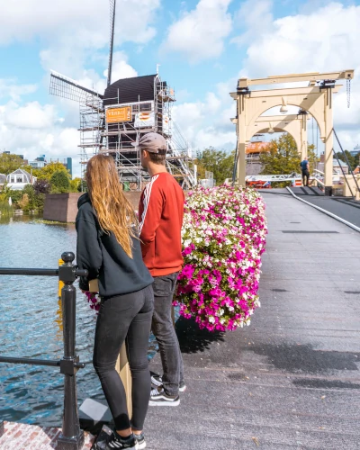 Molen De Put in Leiden, the Netherlands