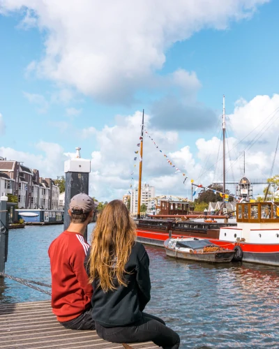 Instagrammable Place Kort Galgewater in Leiden, the Netherlands