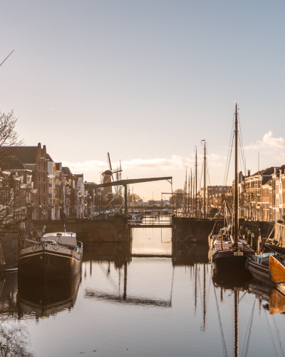 Delfshaven in Rotterdam, the Netherlands