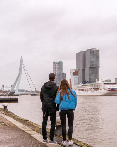 Instagrammable Place Willemskade in Rotterdam, the Netherlands