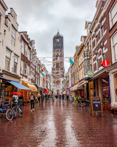 The Dom Tower in Utrecht, the Netherlands