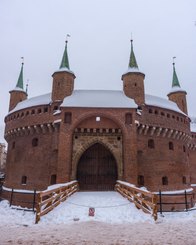 Barbakan in Kraków, Poland