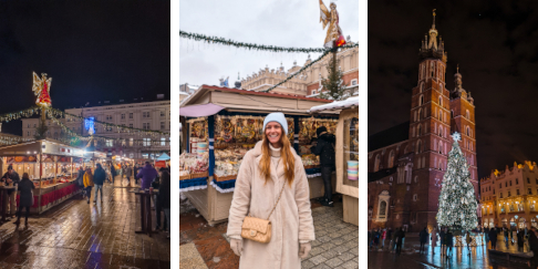Christmas Market in Kraków, Poland