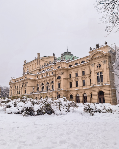 Juliusz Słowacki Theater in Kraków, Poland