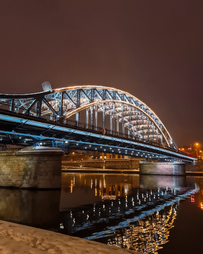 Marszałka Józefa Piłsudskiego bridge in Kraków, Poland