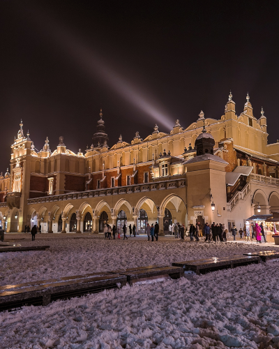 Sukiennice in Kraków, Poland