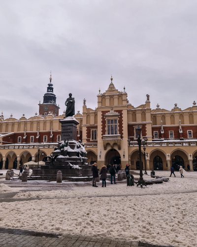 Sukiennice in Kraków, Poland