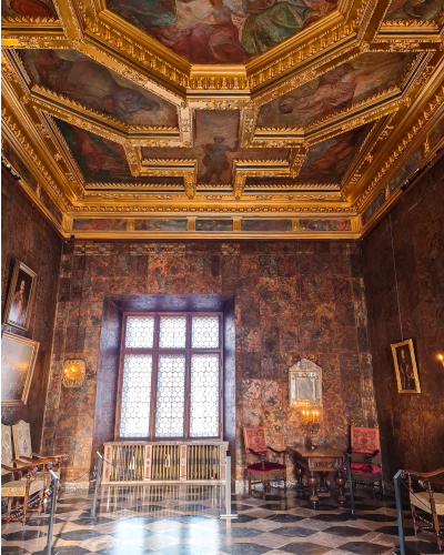 State Rooms in Wawel Castle in Kraków, Poland