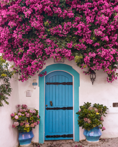 Burgau in the Algarve Coast, Portugal