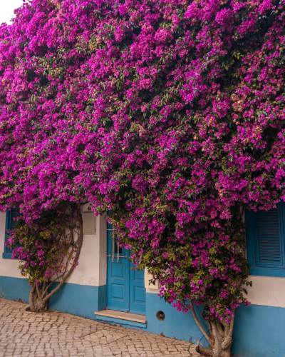 Burgau in the Algarve Coast, Portugal