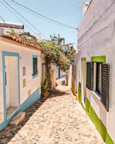 Ferragudo in the Algarve Coast, Portugal