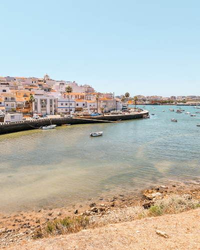 Ferragudo in the Algarve Coast, Portugal