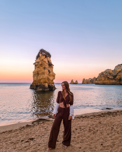 Praia Dona Ana in the Algarve, Portugal