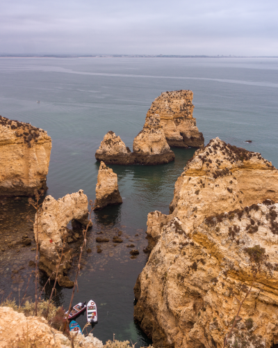 Ponta da Piedade in Lagos, Portugal