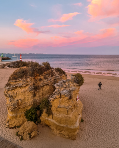 Praia da Batata in Lagos, Portugal