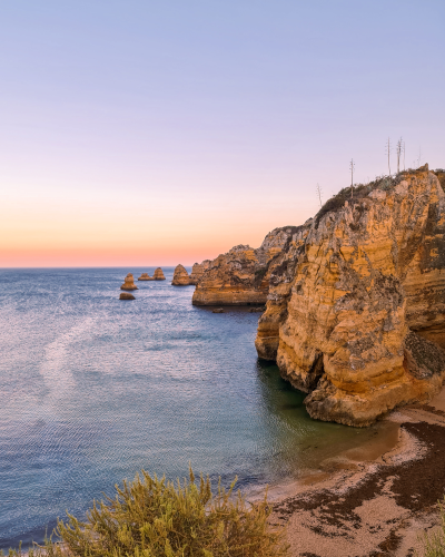 Praia Dona Ana in Lagos, Portugal