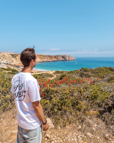 Praia da Mareta in the Algarve, Portugal