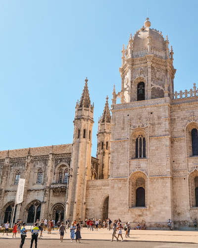 Jeronimos Monastery in Lisbon, Portugal