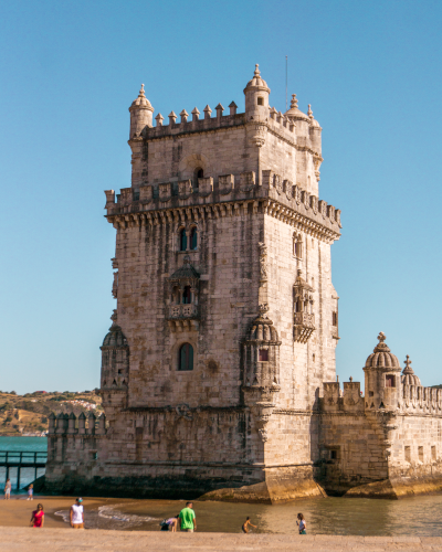 Belém Tower in Lisbon, Portugal