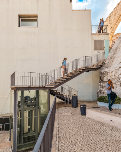 Santa Justa Lift Travel Hack in Lisbon, Portugal