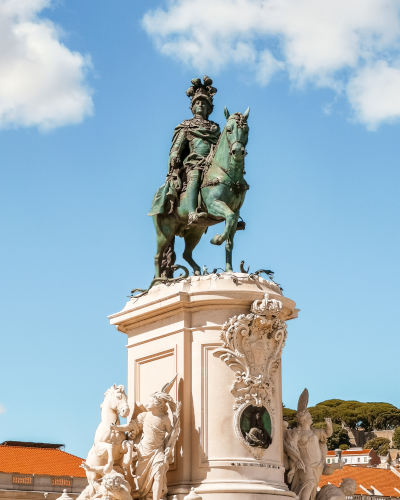 Praça do Comércio in Lisbon, Portugal