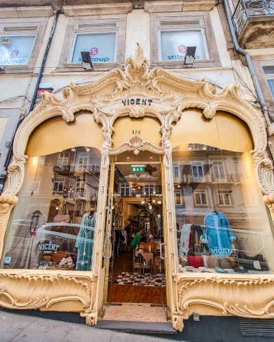 Art Nouveau architecture in Porto, Portugal