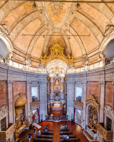 Clérigos Church in Porto, Portugal