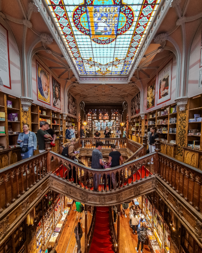 Livraria Lello in Porto, Portugal