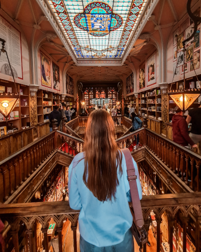 Photo Spot Livraria Lello in Porto, Portugal