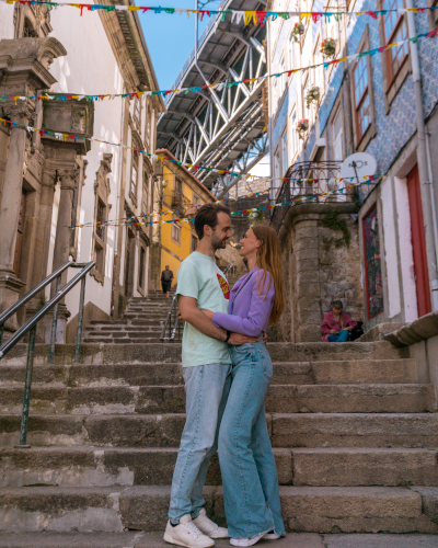 Photo Spot in Ribeira District in Porto, Portugal