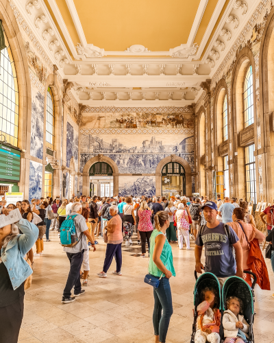 São Bento Station in Porto, Portugal