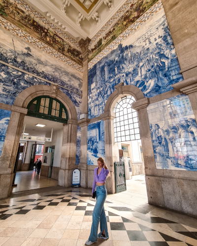 Photo Spot São Bento Station in Porto, Portugal