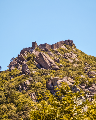 Moorish Castle in Sintra, Portugal