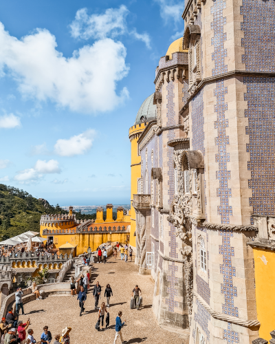 Pena Palace in Sintra, Portugal