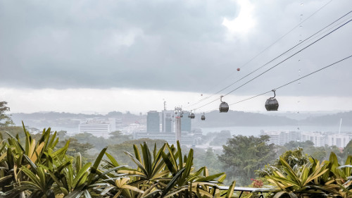 Singapore Sentosa Island Cable Car